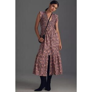 Anthropologie The Peregrine Midi Dress